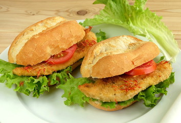 Schnitzelbrötchen