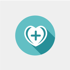 First aid medical sign