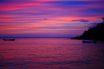 caribbean sunset