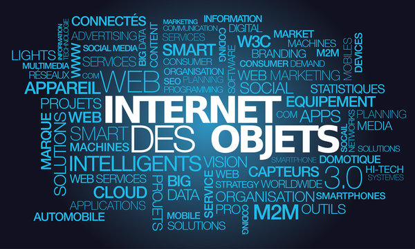 Internet des Objets intelligents connecté 3.0 IdO nuage de mots Stock  Illustration | Adobe Stock