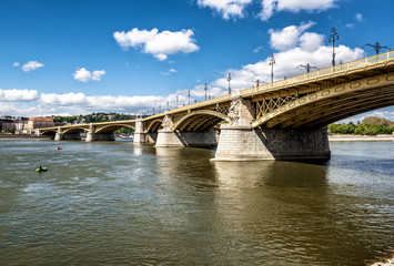 Margaret Bridge. Budapest, Hungary