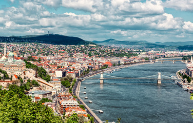 Fototapeta na wymiar Budapest cityscape. Hungary