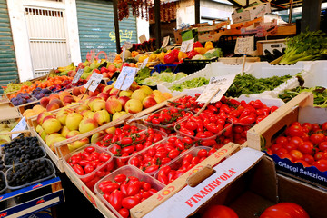 Venise - Etale légumes et fruits