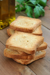 toasted bread