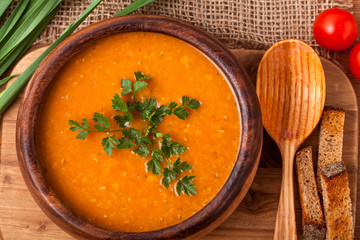 Lentil soup
