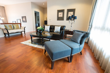 Modern living room interior
