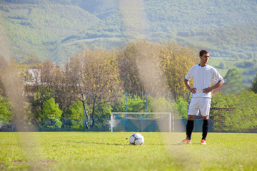 Obraz premium soccer player