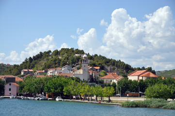 Fototapeta na wymiar Skradin, Kroatien