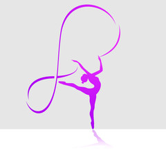 иконка балерина