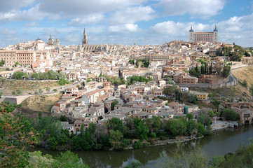Fototapeta na wymiar Toledo Panorama