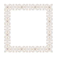 Pattern in antique byzantian style