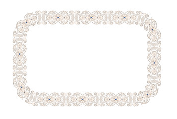 Pattern in antique byzantian style