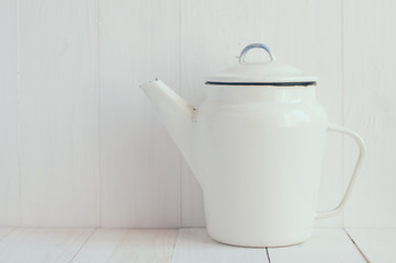 enamel coffee pot