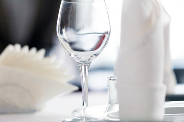 tables set for meal