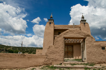 San Jose de Gracia Church in Las Trampas, New Mexico