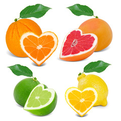 Citrus heart collection