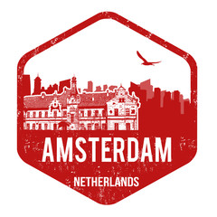 Amsterdam stamp