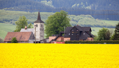 Old church at village Ludrova, Slovakia