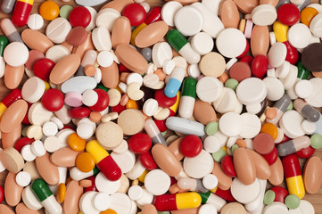 Fototapeta na wymiar Capsules and Pills