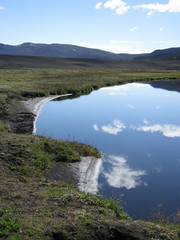 Lac miroir Islande