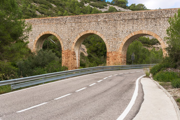 Fototapeta na wymiar Bridge in Catalonia, Spain