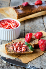 Berry and banana