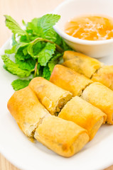 Fried spring rolls