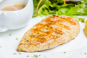 Grilled chicken breast