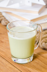 Green tea latte