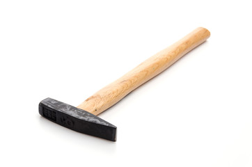 Hammer isolated white background