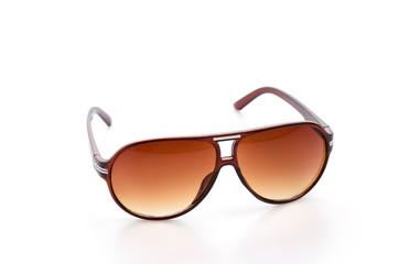 Sunglasses isolated white background