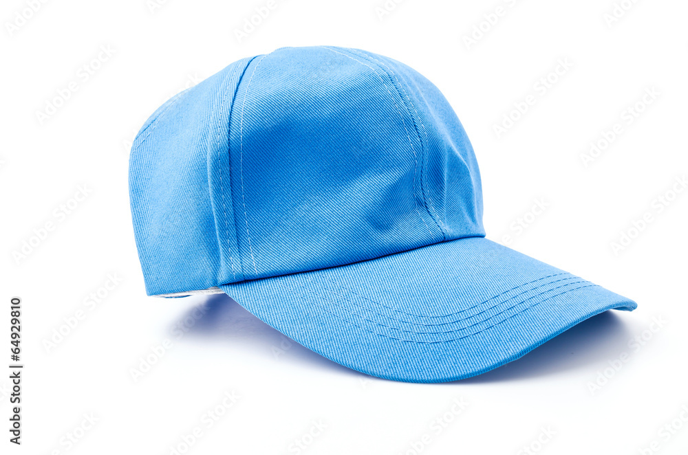 Poster Baseball cap isolated white background