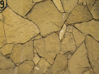 Textura de piedras. Recubrimiento de casas.