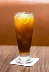 Lemonade Smoothie on table
