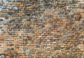harmonic red brick wall