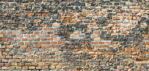 harmonic red brick wall