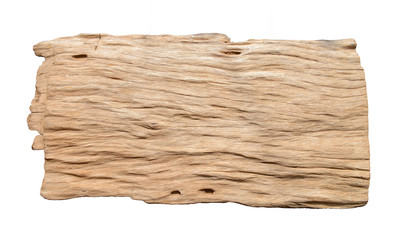 wooden sign