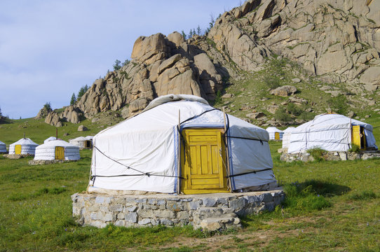 Mongolian gers