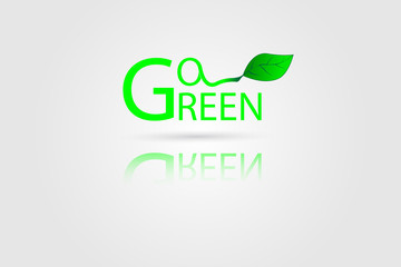 sign - go green