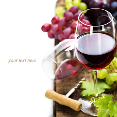 Wine and grape
