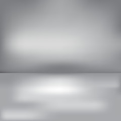 Abstract grey background with a horizont