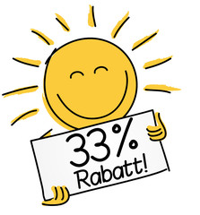 33 % Rabatt