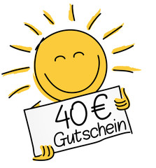 40 € Gutschein