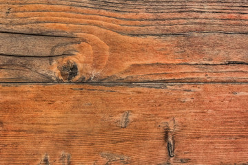 Old Weathered White Pine Planks Knotted Surface Texture - Detail