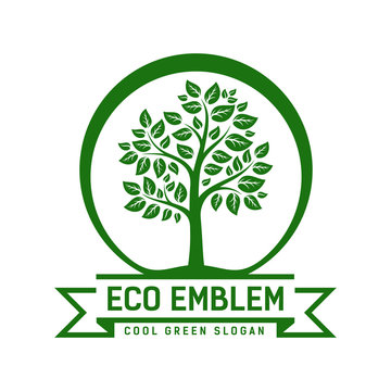 Vector Eco emblem