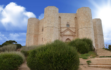 Fototapeta na wymiar Castel del Monte, Apulia, Włochy