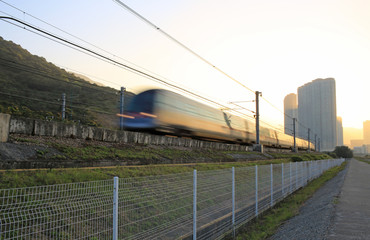 speed of train