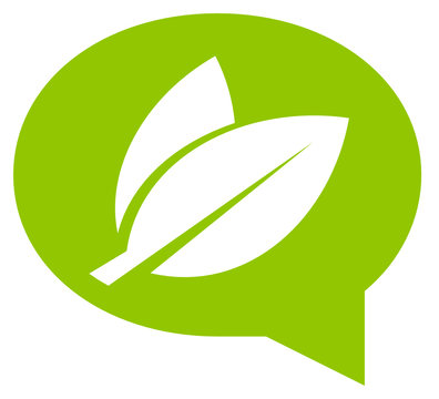 Green talk icon