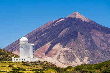 Das Observatorio del Teide auf Teneriffa.