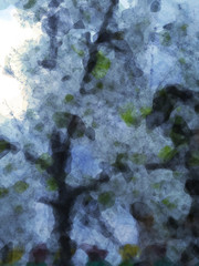 Grunge Blue Background